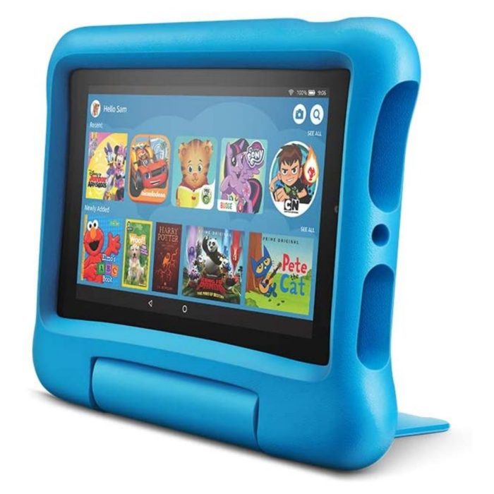 Tablet fire 7 kids azul
