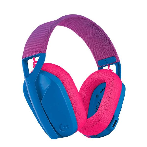 Audifono + Microfono Logitech Inalambrico Gamer G435 Lightspeed Bluetooth  Azul - Luxus Importadora