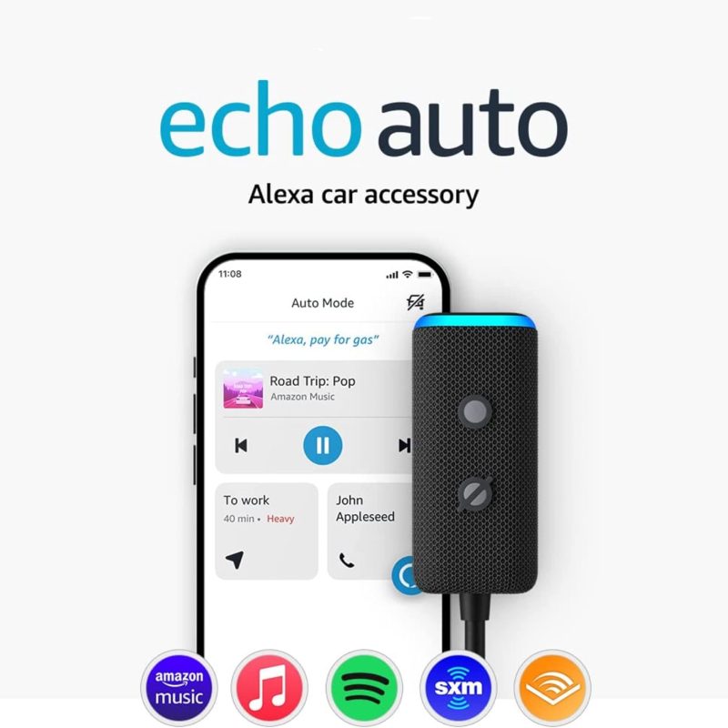 Amazon Alexa Echo Auto 2da generación modelo de 2022