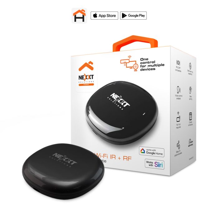 CONTROL REMOTO IR+RF NEXXT WIFI INTELIGENTE UNIVERSAL