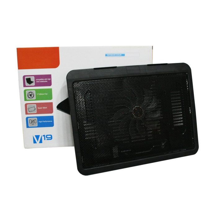 VENTILADOR PARA NOTEBOOK V19 COOLER USB HASTA 14"