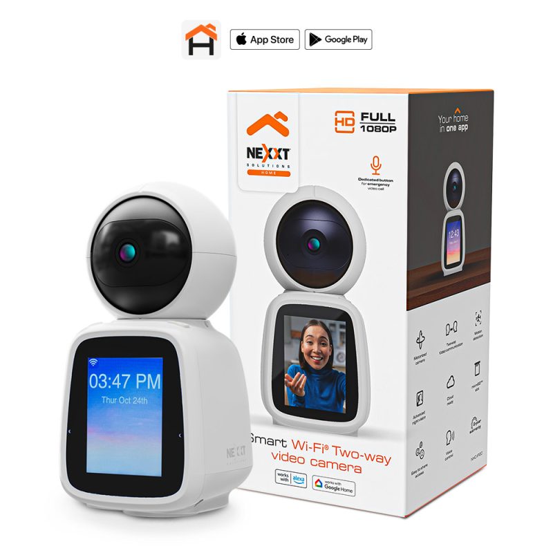 Cámara Inteligente Wi‑Fi con Pantalla 360° Nexxt NHC‑IP20
