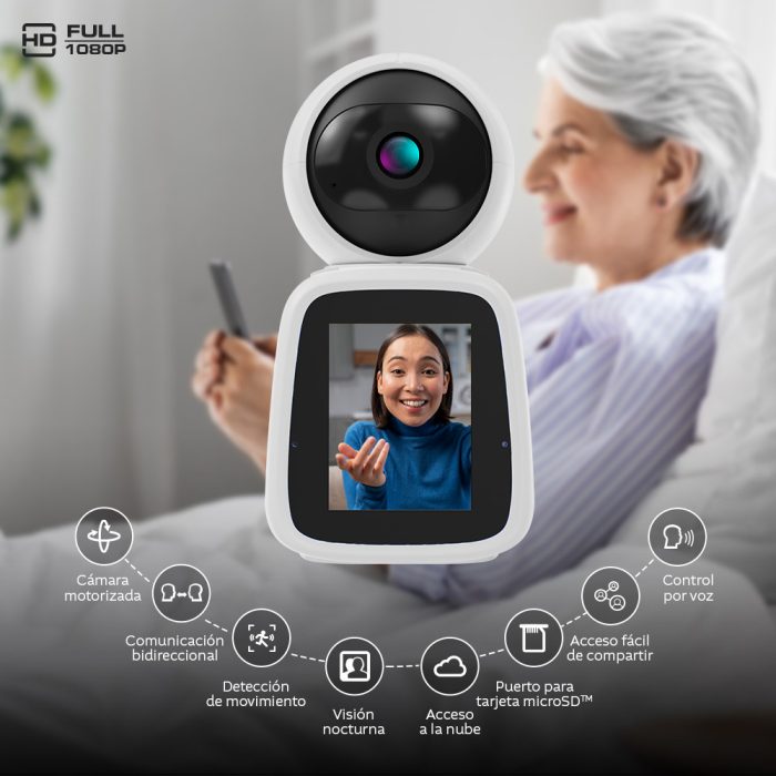 Cámara Inteligente Wi‑Fi con Pantalla 360° Nexxt NHC‑IP20
