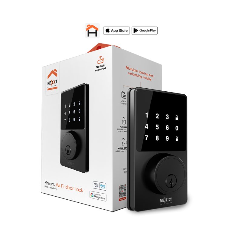 Cerradura Inteligente Wi‑Fi NEXXT NHS‑D100 con Control por Voz y App