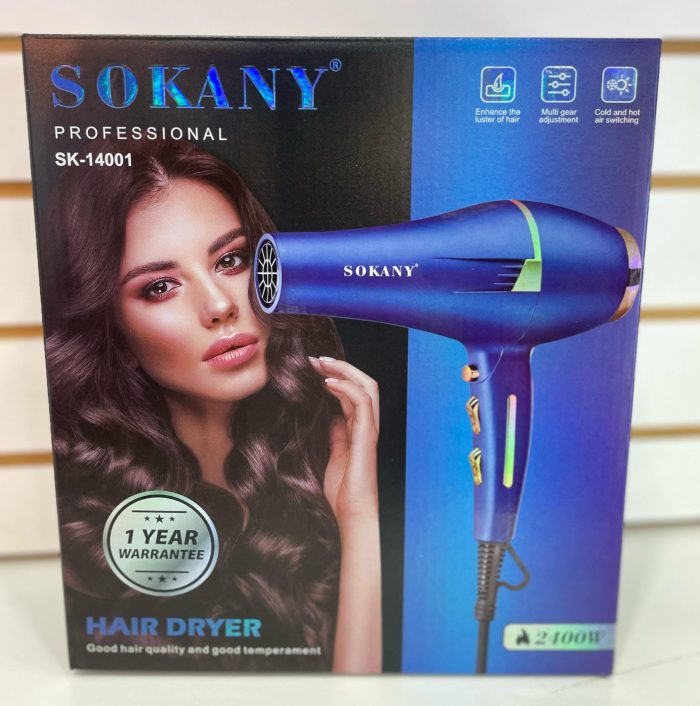 Secador de cabello con aire frío