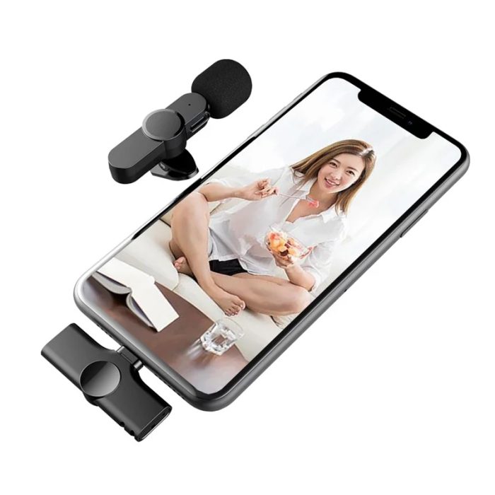 Micrófono Inalámbrico K9 Lavalier para Celular
