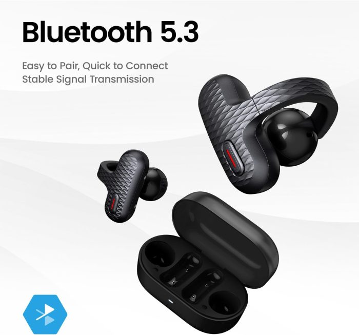 Amazfit UP auriculares inalámbricos con agarre de oreja y reducción de ruido - Image 5