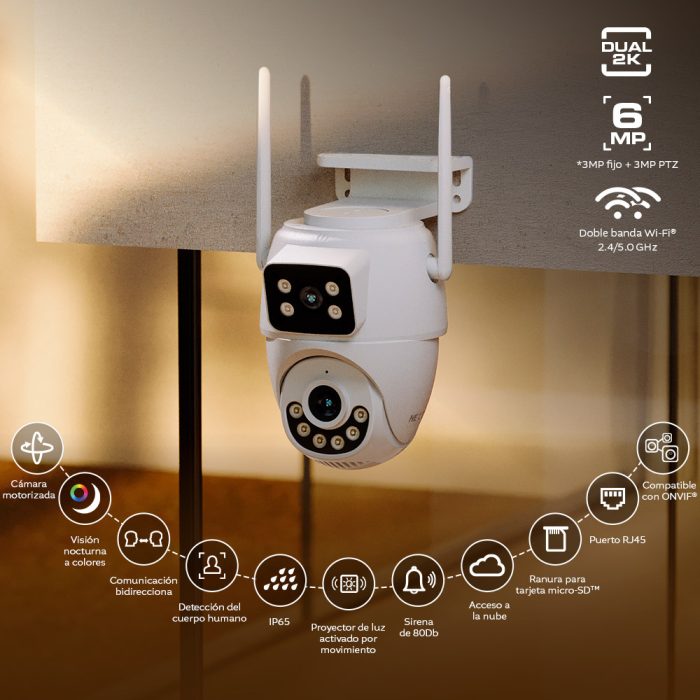 cámara Nexxt con seguimiento automático