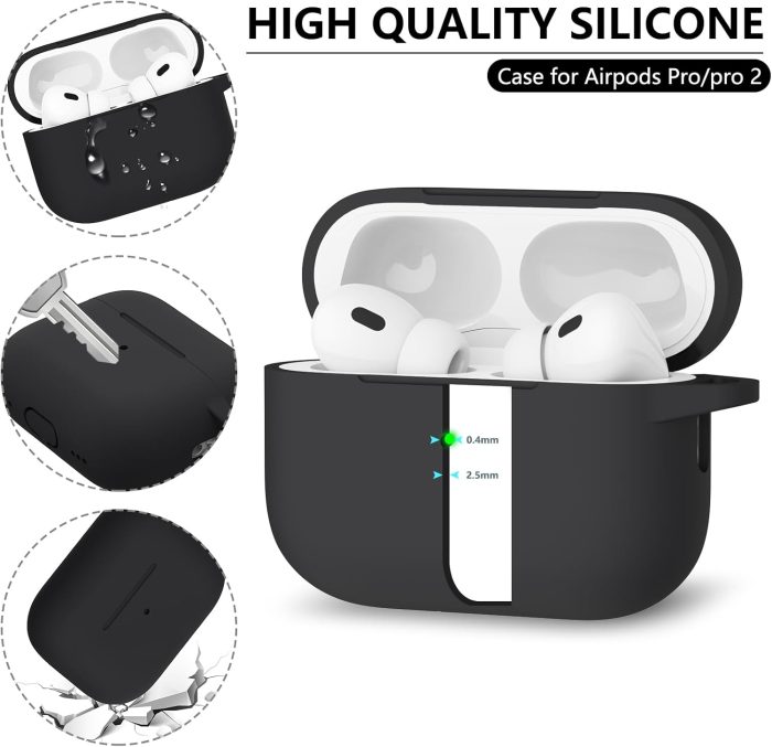 Funda AirPods Pro 2 con kit de limpieza
