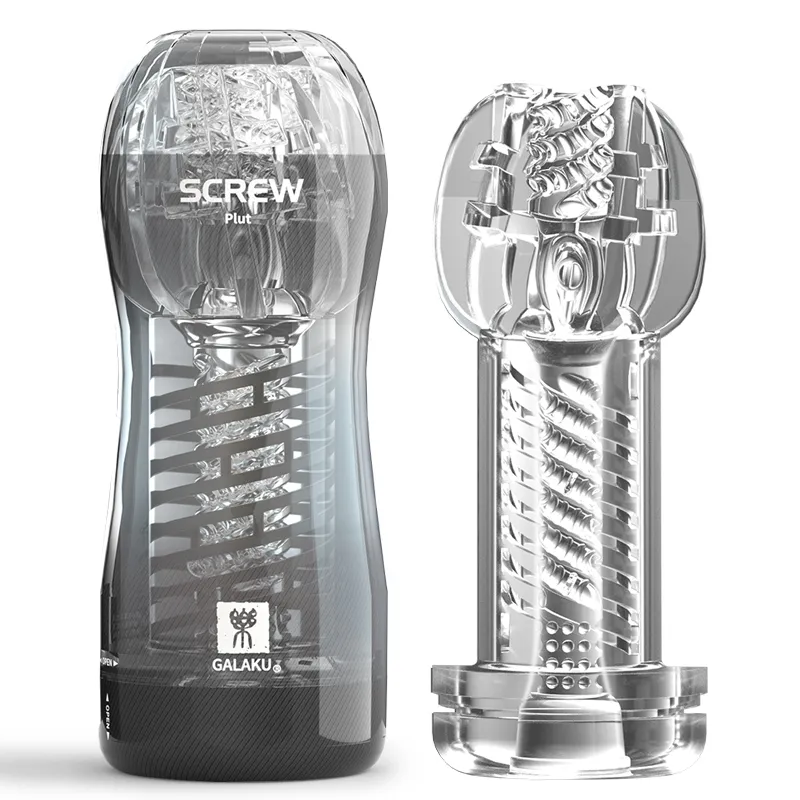 Masturbador Masculino Galaku Screw Plut