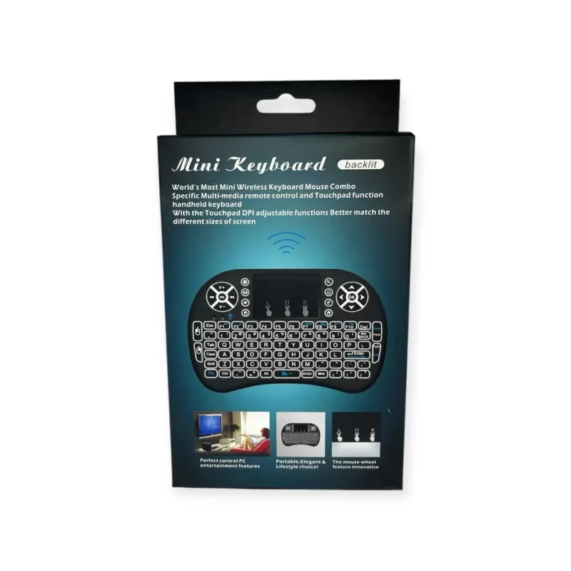 Mini Teclado Inalámbrico Recargable