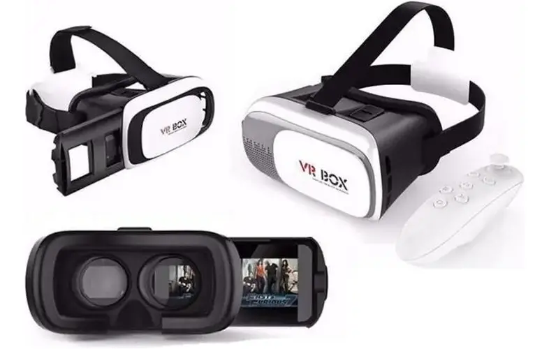 Gafas VR Box 3D de Realidad Virtual 2.0 con Control Bluetooth