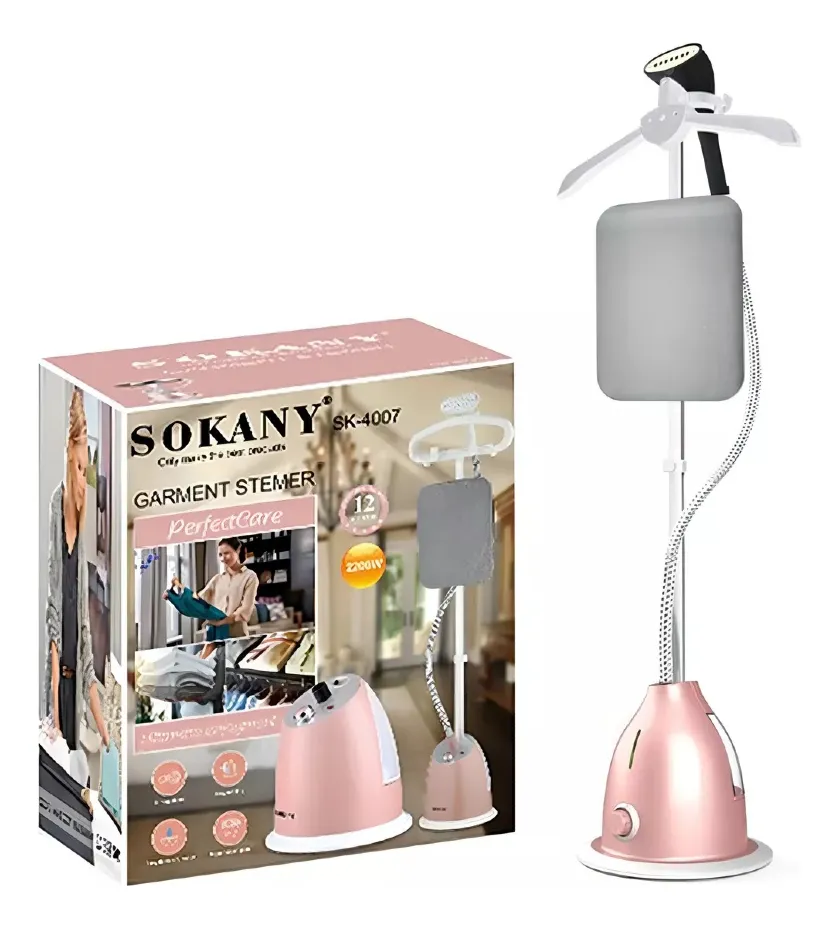 Plancha a Vapor Vertical Sokany 2200W SK-4007